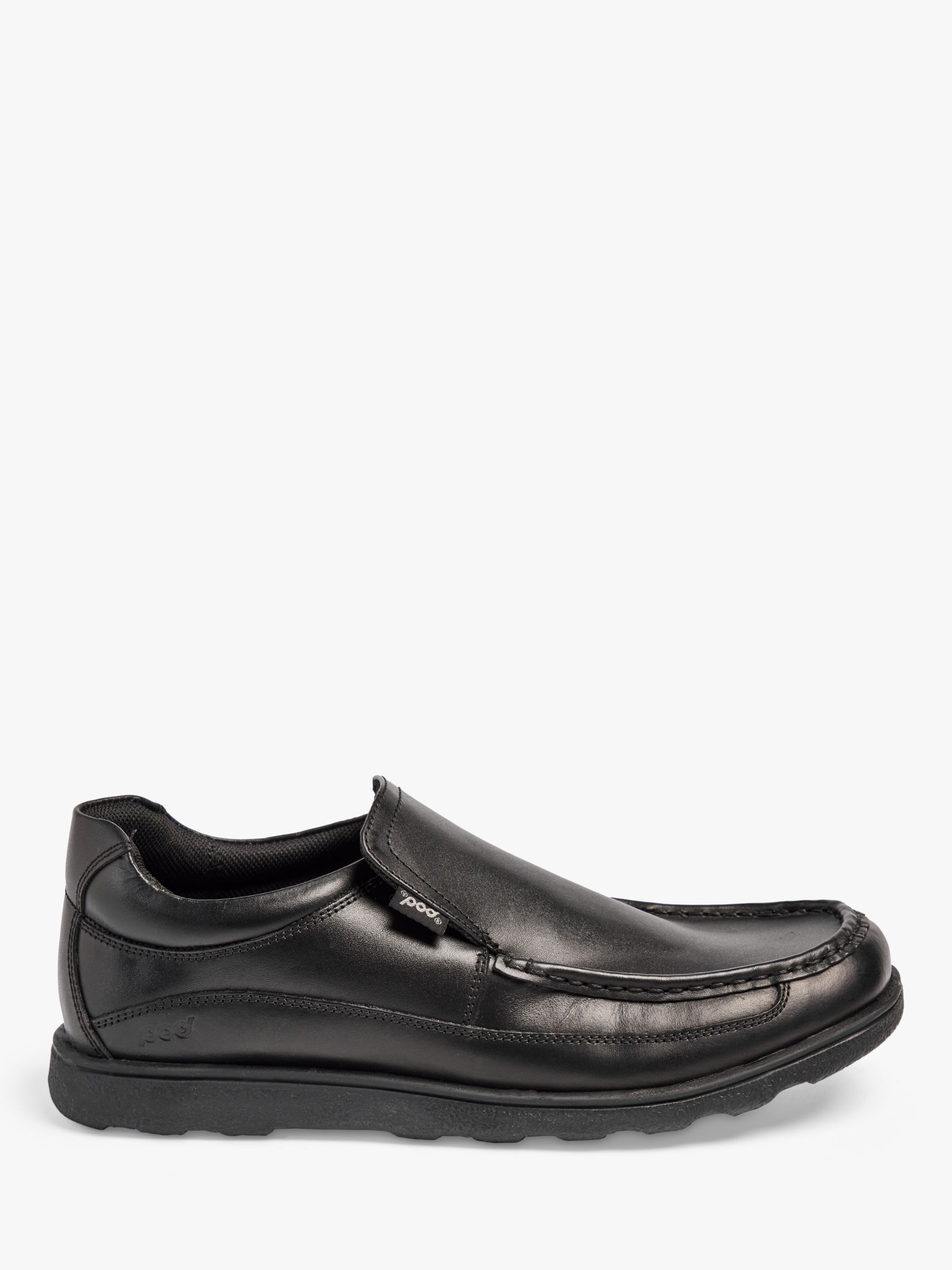 Pod Men's Leather Shoes, Black, 8
