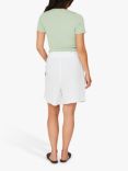 A-VIEW Rib Knit Short Sleeve Top, 011 Mint