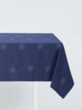 John Lewis Star Cotton Tablecloth, Navy