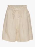 A-VIEW Lerke Linen Blend Shorts, Sand