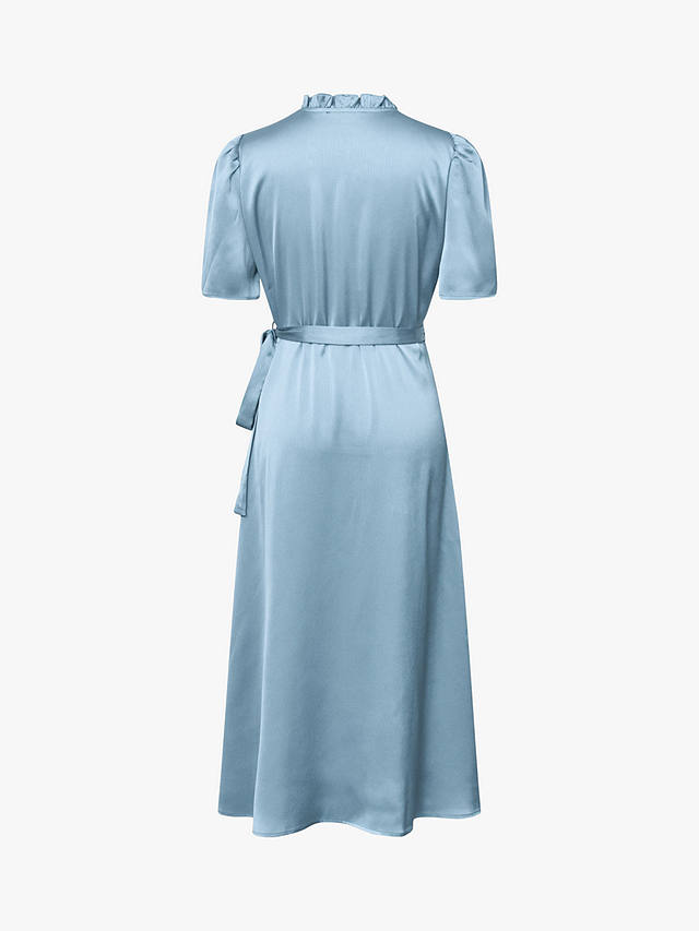 A-VIEW Peony Wrap Dress, 282 Light Blue