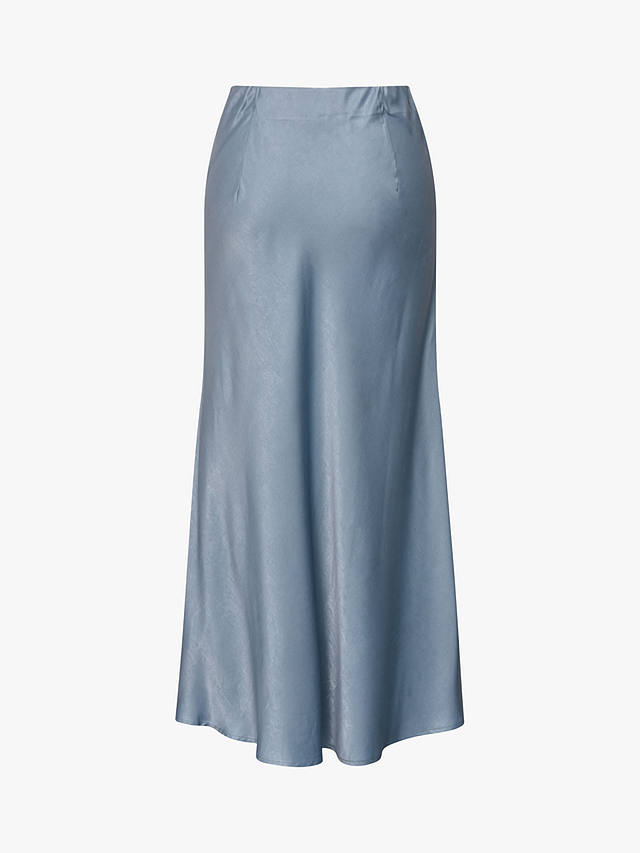 A-VIEW Carry Maxi Sateen Skirt, Blue