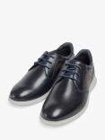 Pod Aston Leather Shoes, Navy
