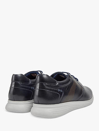 Pod Aston Leather Shoes, Navy