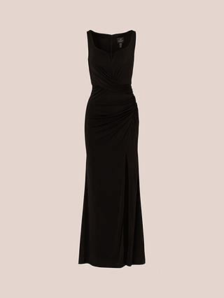 Adrianna Papell Novelty Mermaid Maxi Dress, Black