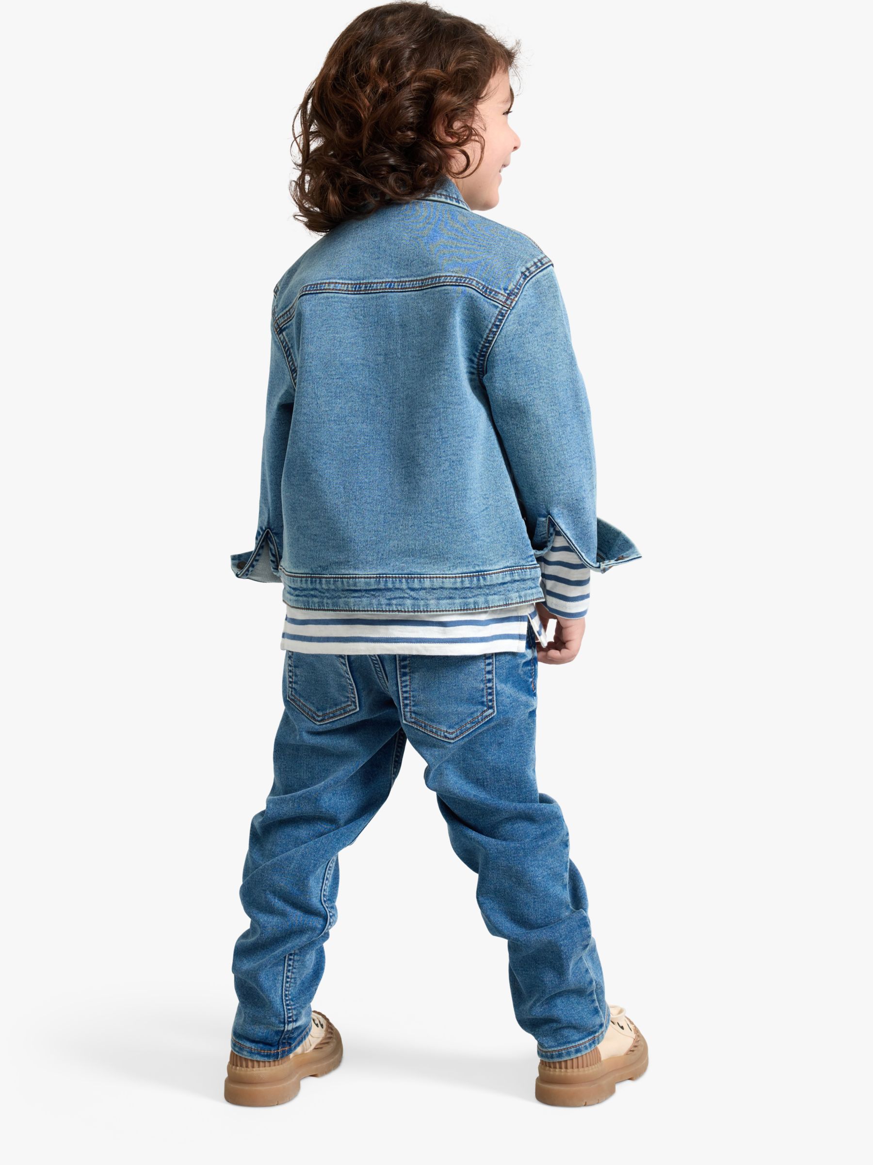 Buy Lindex Kids' Denim Jacket, Blue Online at johnlewis.com