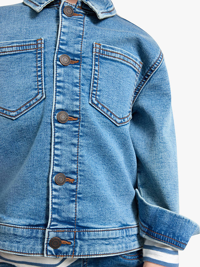 Lindex Kids' Denim Jacket, Blue