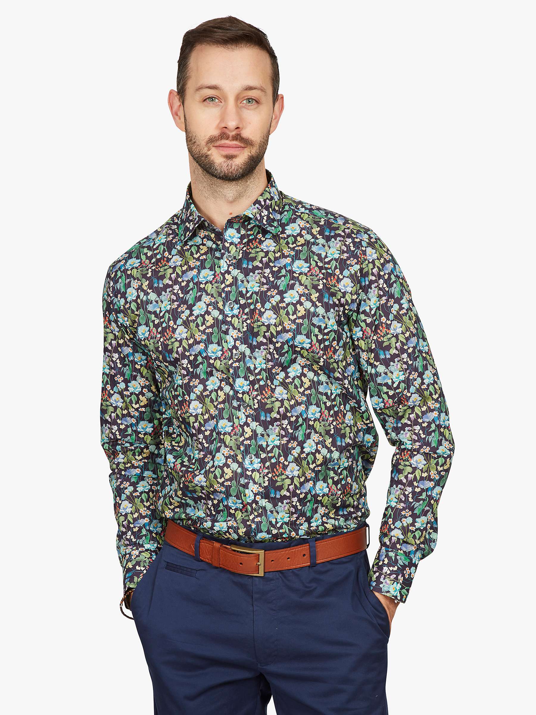Buy Simon Carter Liberty Fabric Fairytale Forest Shirt, Multi Online at johnlewis.com