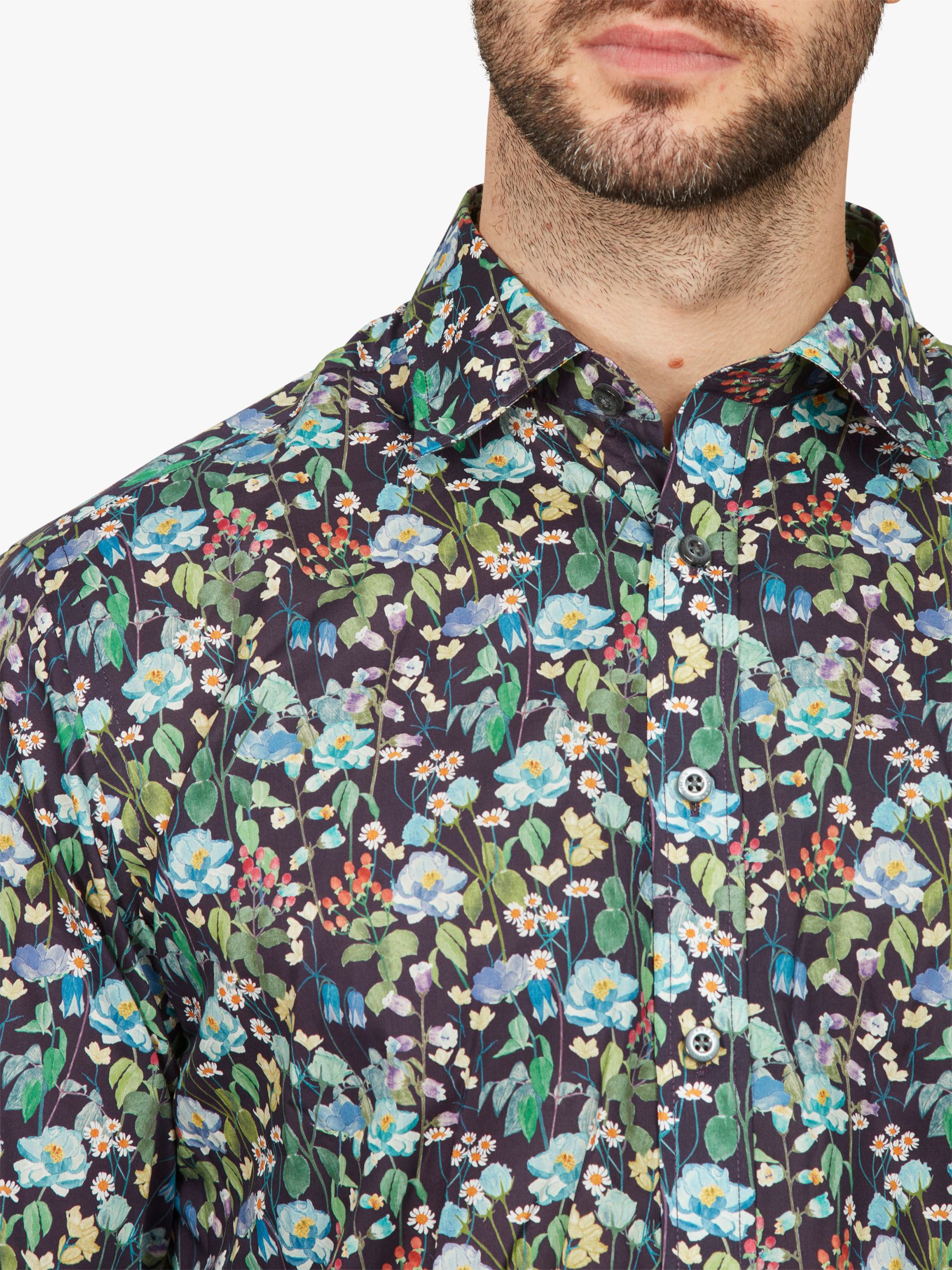 Buy Simon Carter Liberty Fabric Fairytale Forest Shirt, Multi Online at johnlewis.com