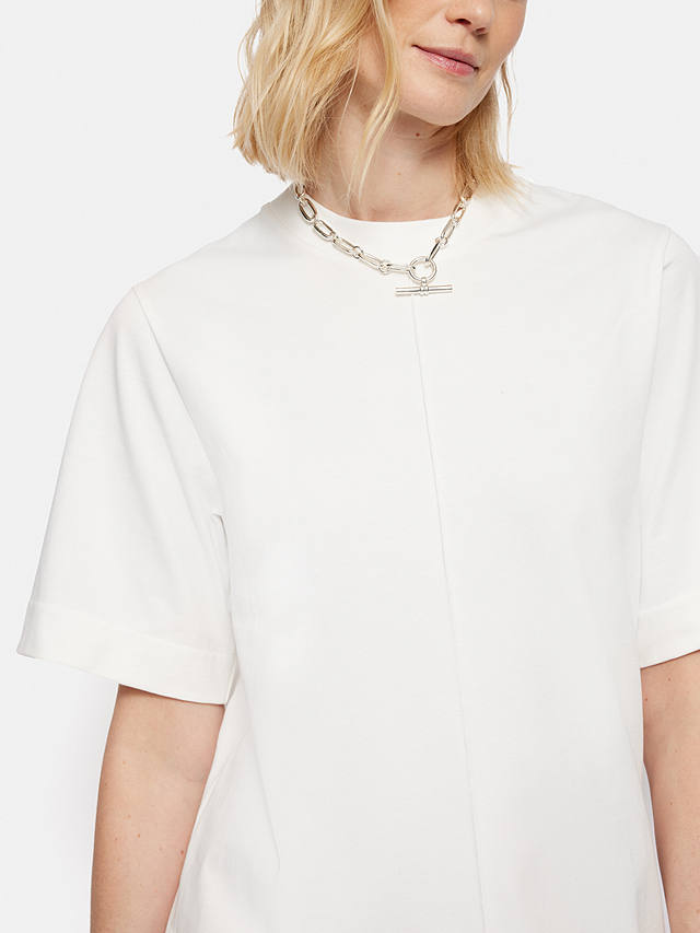 Jigsaw Riley T-Shirt Dress, White