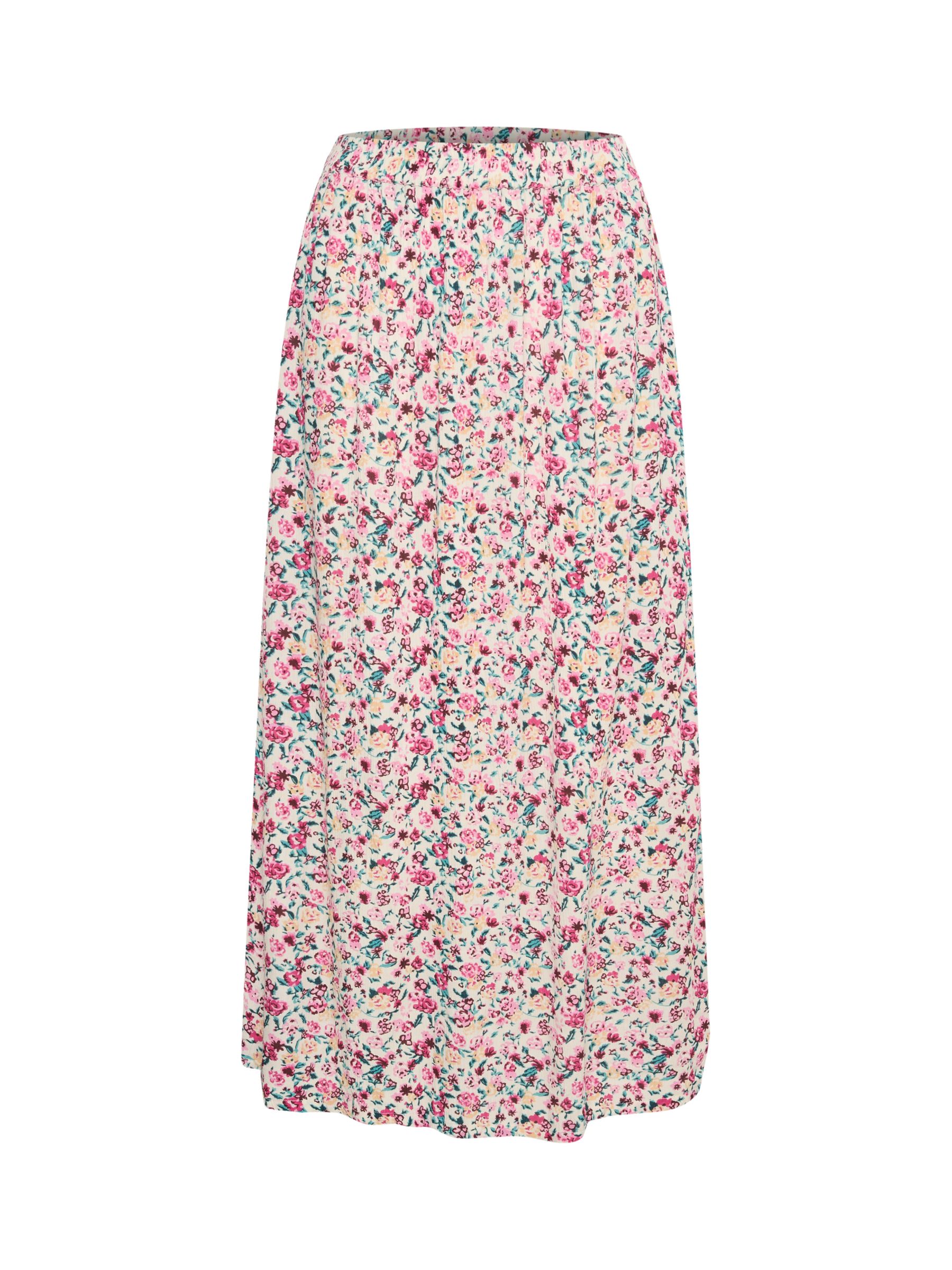 Buy KAFFE Gitta Elastic Waist Maxi Skirt, Multi Online at johnlewis.com
