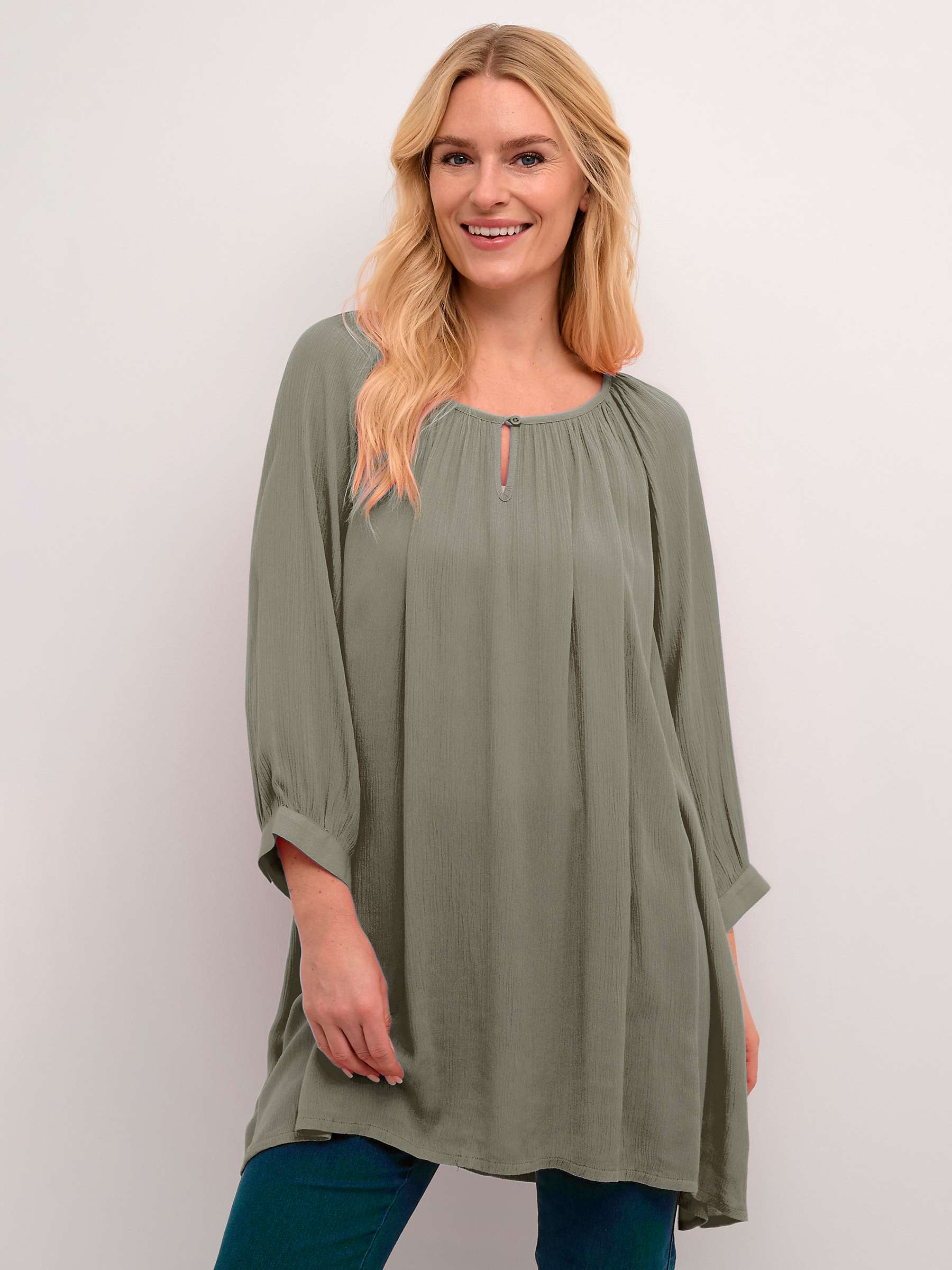 Buy KAFFE Amber Tunic Top Online at johnlewis.com