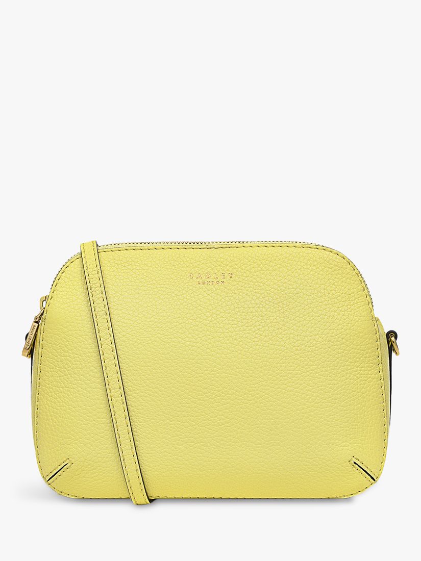 Radley Dukes Place Grained Leather Cross Body Bag, Panna Cotta, One Size