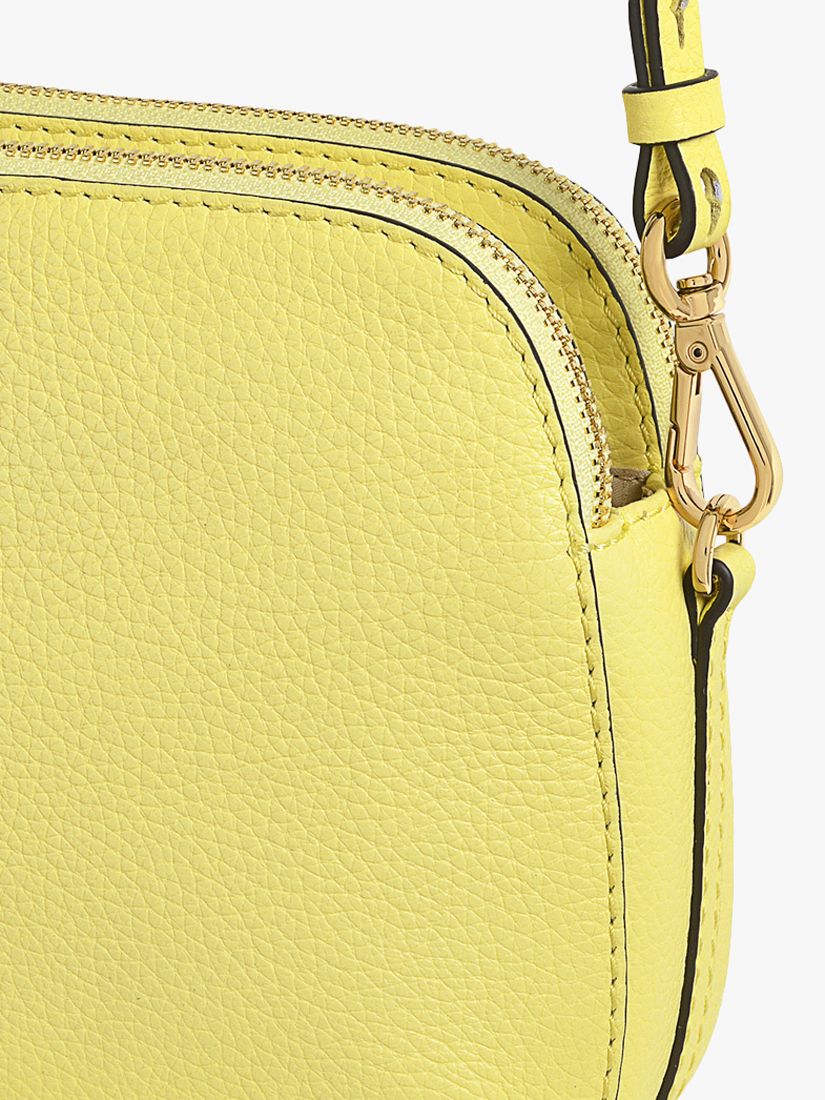 Radley Dukes Place Grained Leather Cross Body Bag, Panna Cotta, One Size