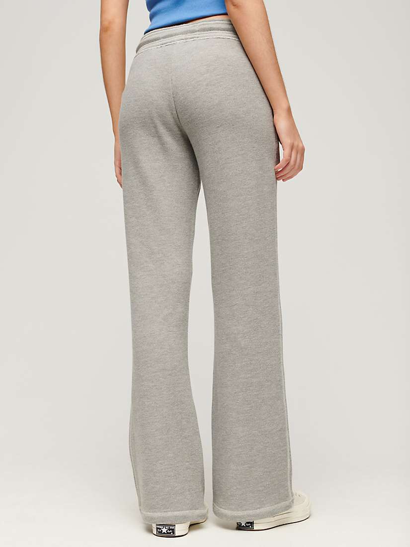 Buy Superdry Athletic Essentials Low Rise Flare Joggers Online at johnlewis.com