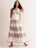Boden Tropical Parrot Maxi Dress, Multi