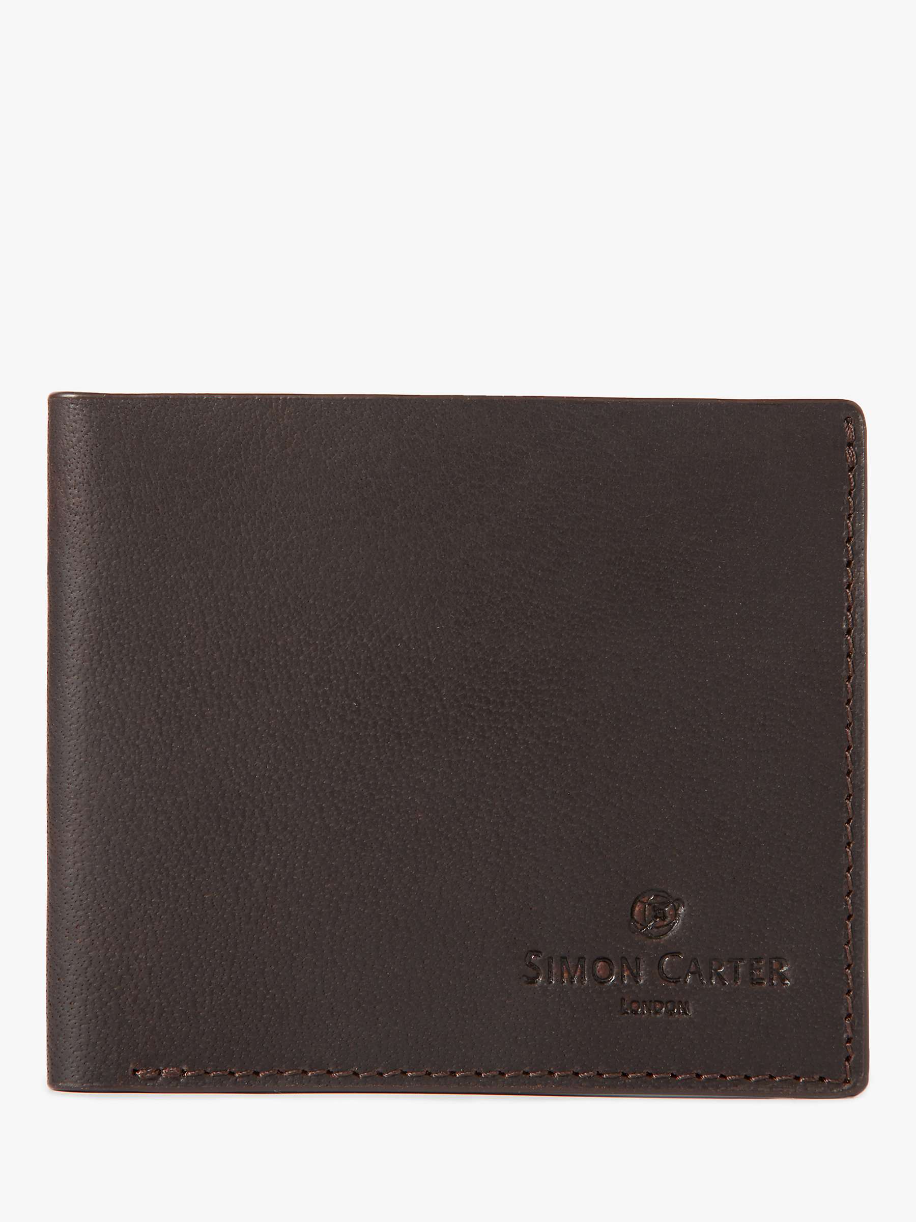 Buy Simon Carter Slim Leather Wallet Online at johnlewis.com