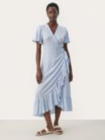 Part Two Clarina Abstract Print Maxi Wrap Dress