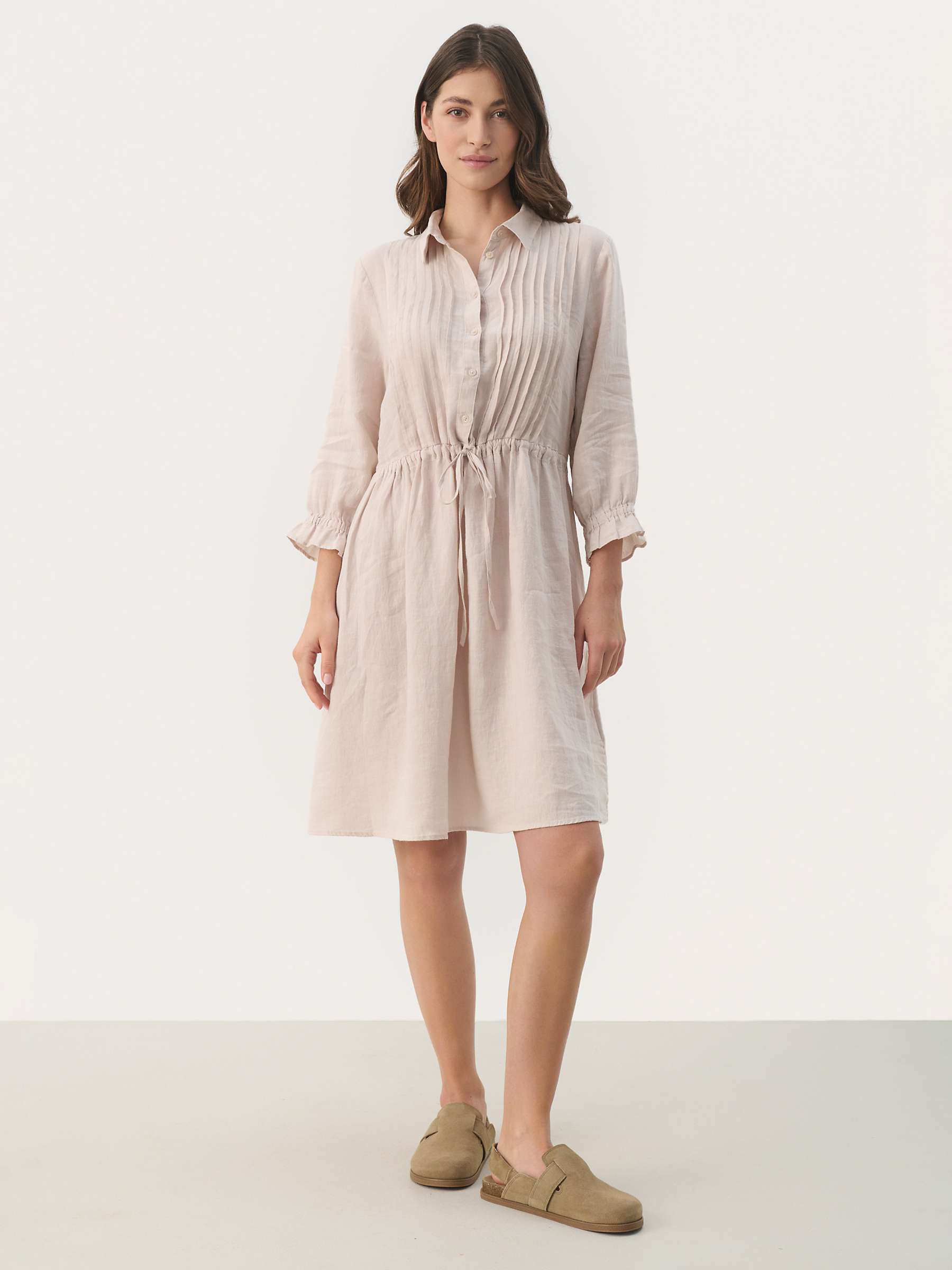 Buy Part Two Sallie Linen Dress Online at johnlewis.com
