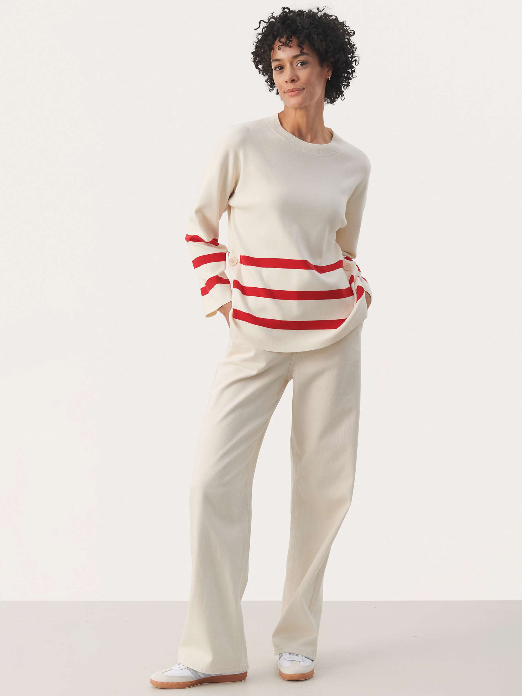 Buy Part Two Emely Long Sleeve Relaxed Fit Jumper Online at johnlewis.com