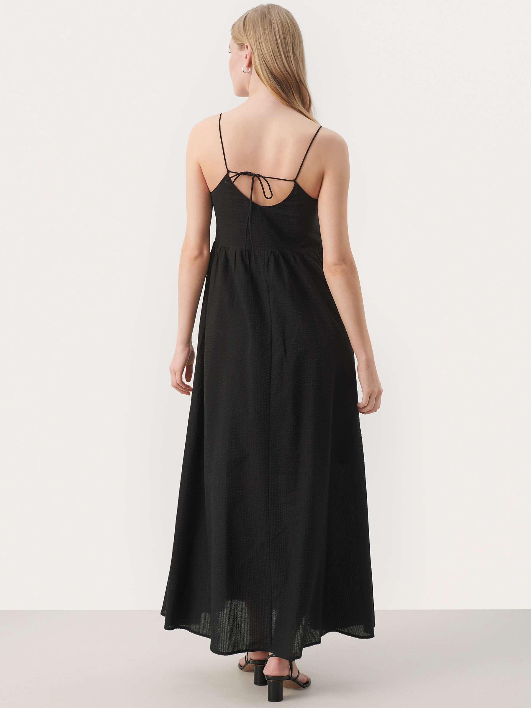 Buy Part Two Gloria Empire Line Maxi Dress, Black Online at johnlewis.com