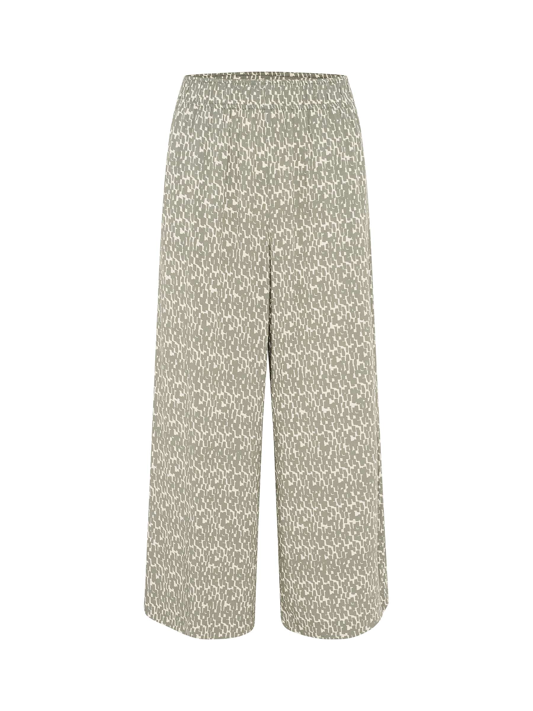 Buy Part Two Alfi Elasticated Wide Leg Trousers, Agave Green Online at johnlewis.com