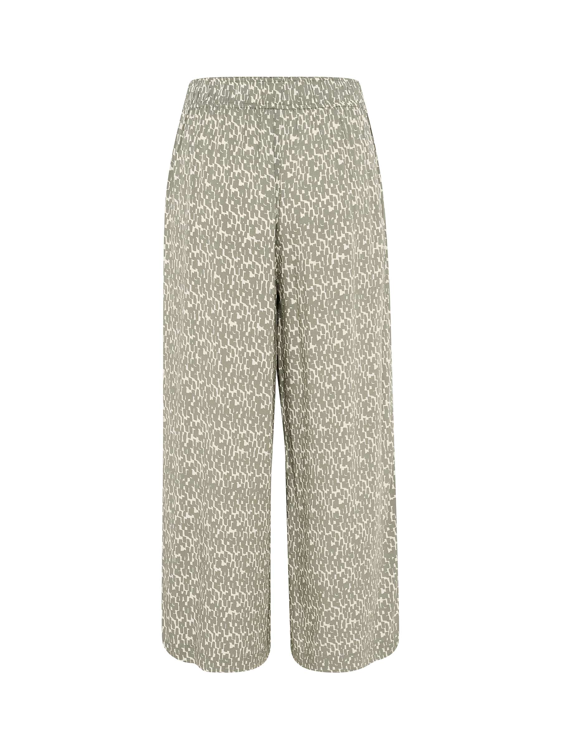 Buy Part Two Alfi Elasticated Wide Leg Trousers, Agave Green Online at johnlewis.com
