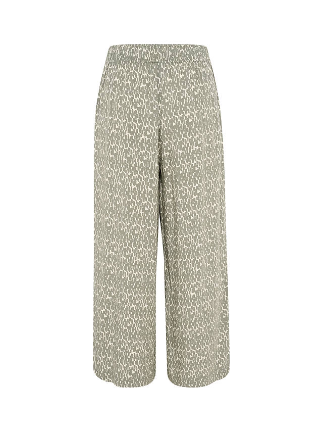 Part Two Alfi Elasticated Wide Leg Trousers, Agave Green