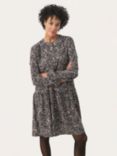 Part Two Allie Abstract Relaxed Fit Knee Length Dress, Multi