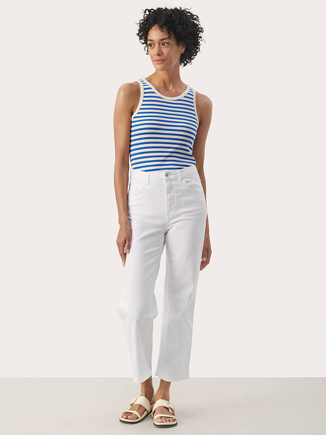 Part Two Judy Straight Legs High Waist Jeans, Bright White