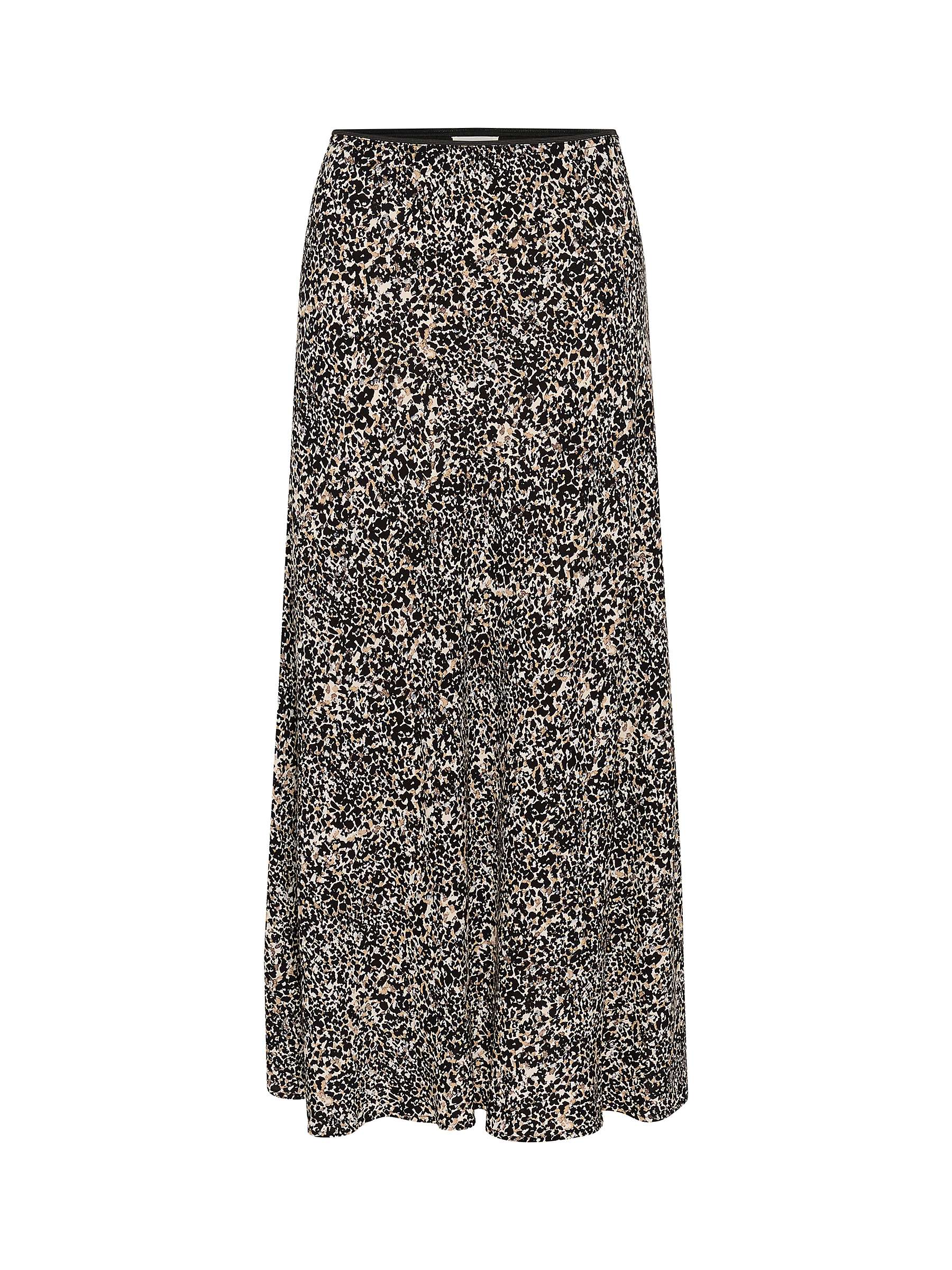 Buy Part Two Rin Mid Calf A-Line Skirt, Natural Scatter Online at johnlewis.com