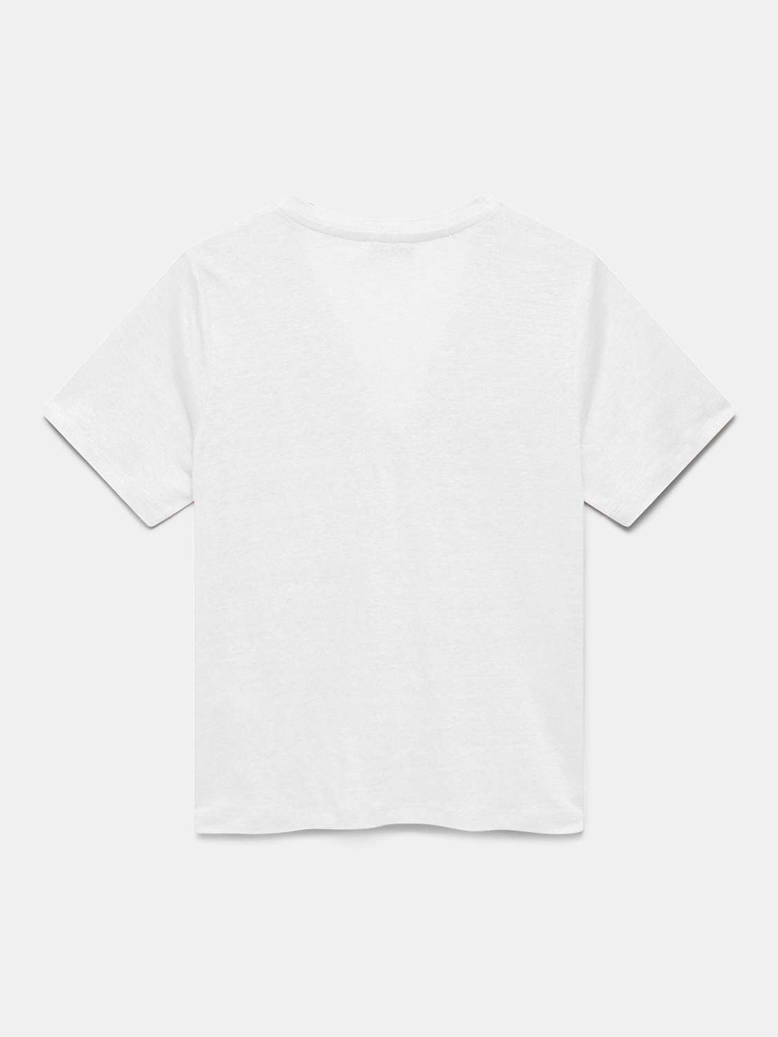 Buy Mint Velvet Linen Twist T-Shirt Online at johnlewis.com
