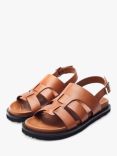 Moda in Pelle Lonnie Leather Sandals, Tan