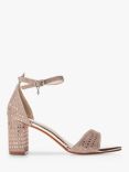 Moda in Pelle Rubiana Block Heel Sandals, Rose Gold