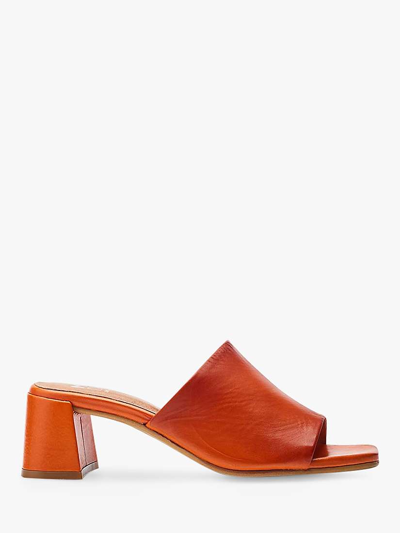 Buy Moda in Pelle Mikia Burnished Leather Mules Online at johnlewis.com