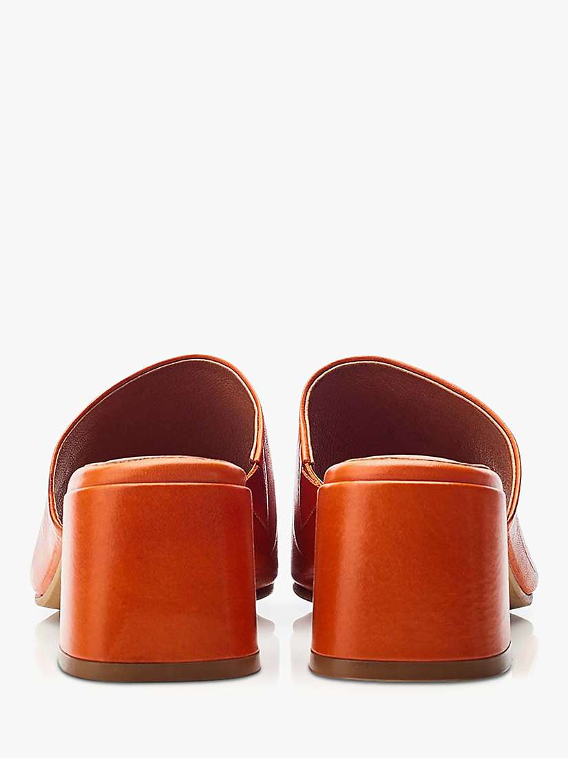 Buy Moda in Pelle Mikia Burnished Leather Mules Online at johnlewis.com
