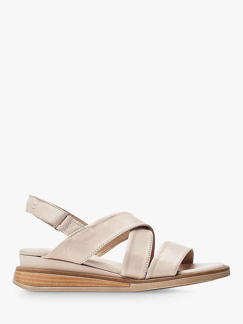 Buy Moda in Pelle Shoon Iranna Leather Low Wedge Sandals Online at johnlewis.com