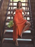 HUSH Carmen Maxi Beach Dress, Orange