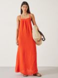 HUSH Carmen Maxi Beach Dress, Orange