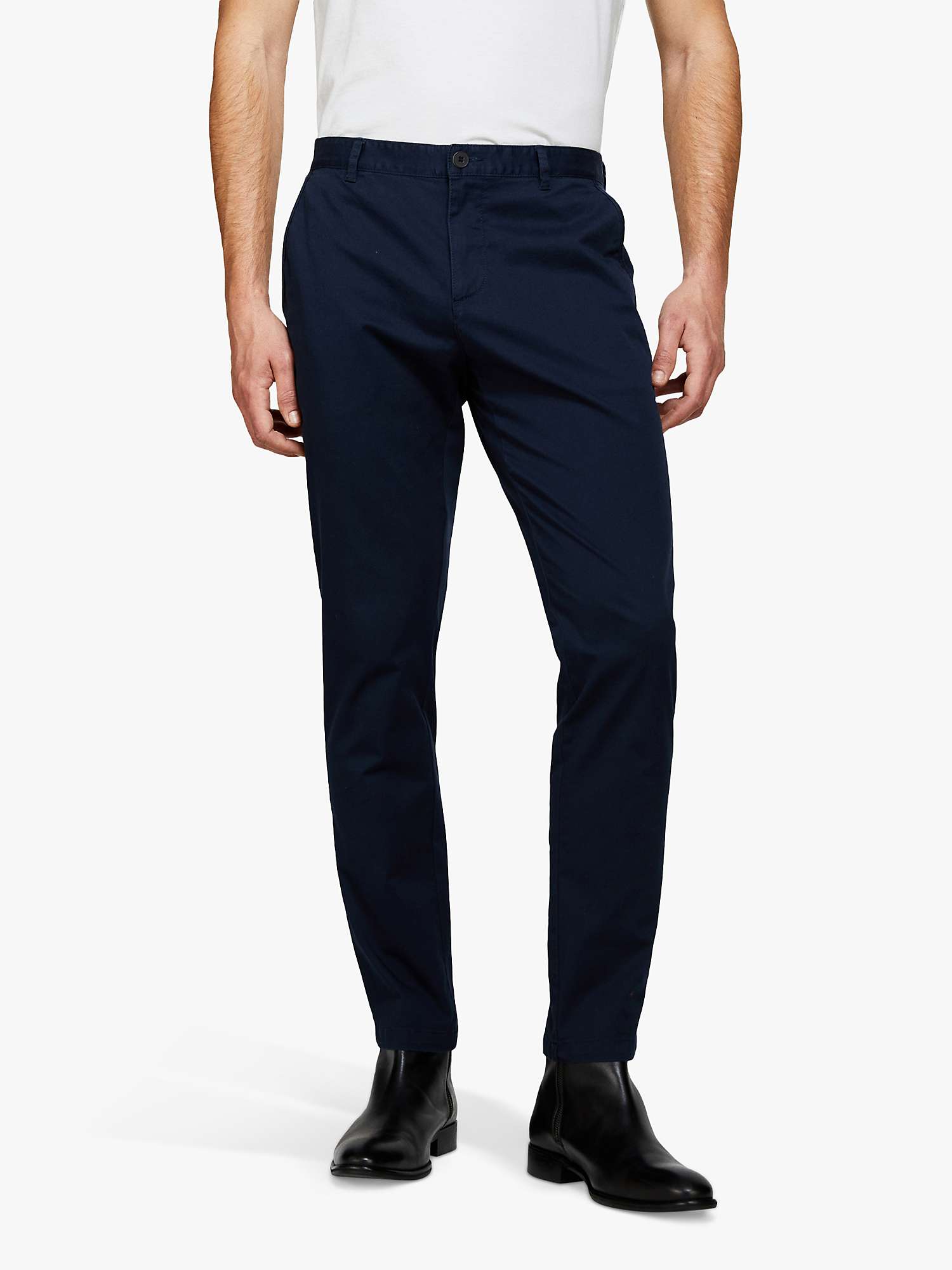 Buy SISLEY Stretch Cotton Drill Chino Trousers Online at johnlewis.com