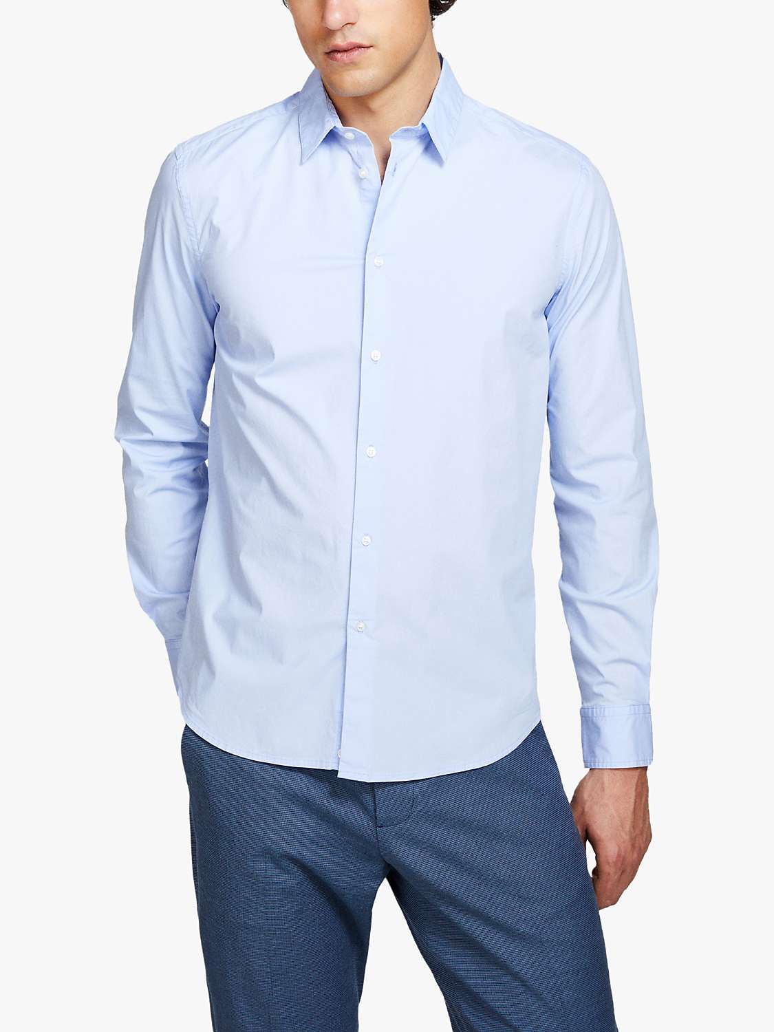 Buy SISLEY Slim Fit Long Sleeve Shirt Online at johnlewis.com