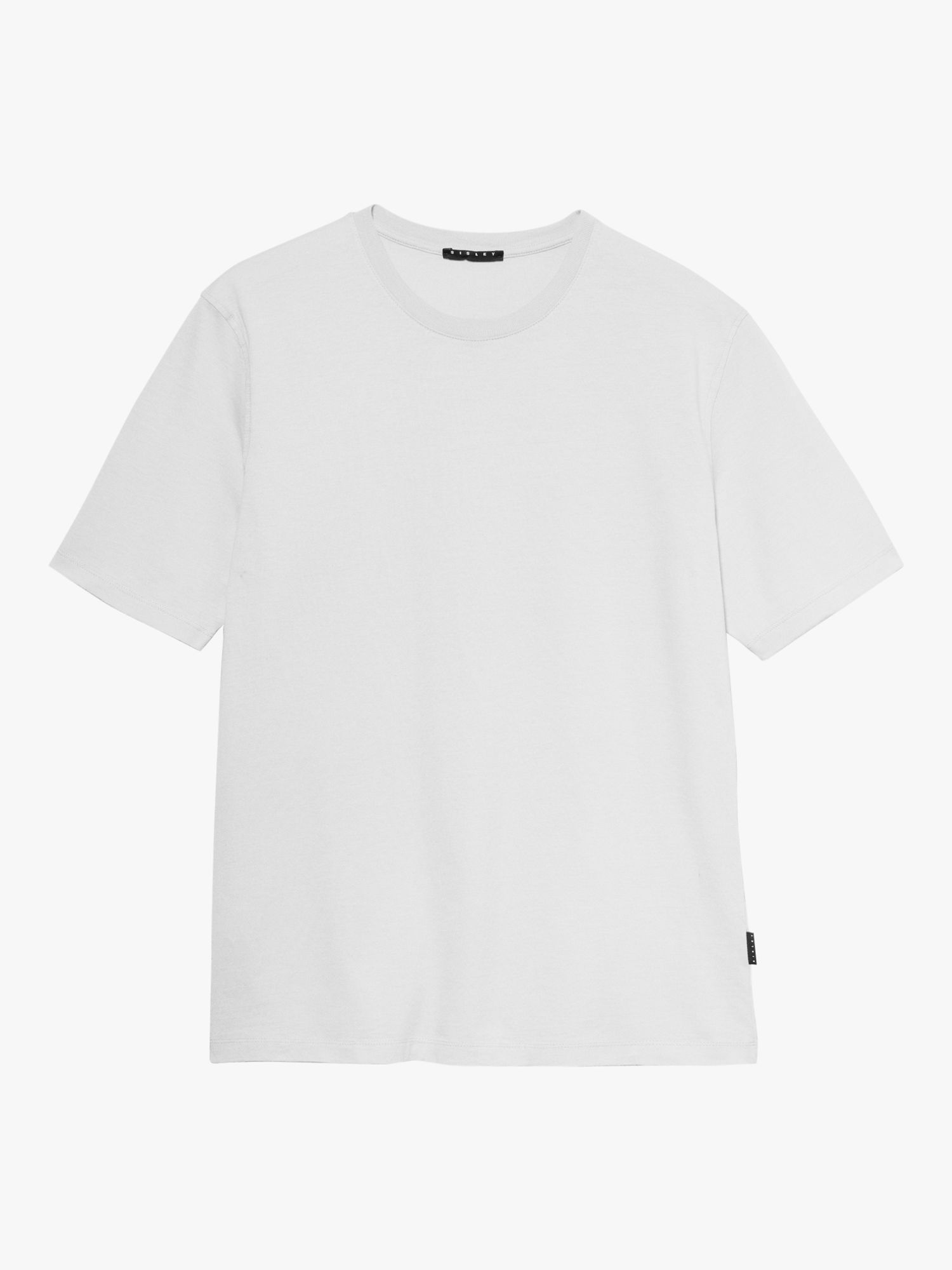 SISLEY Regular Fit Solid Colour T-Shirt, Grey, XXL