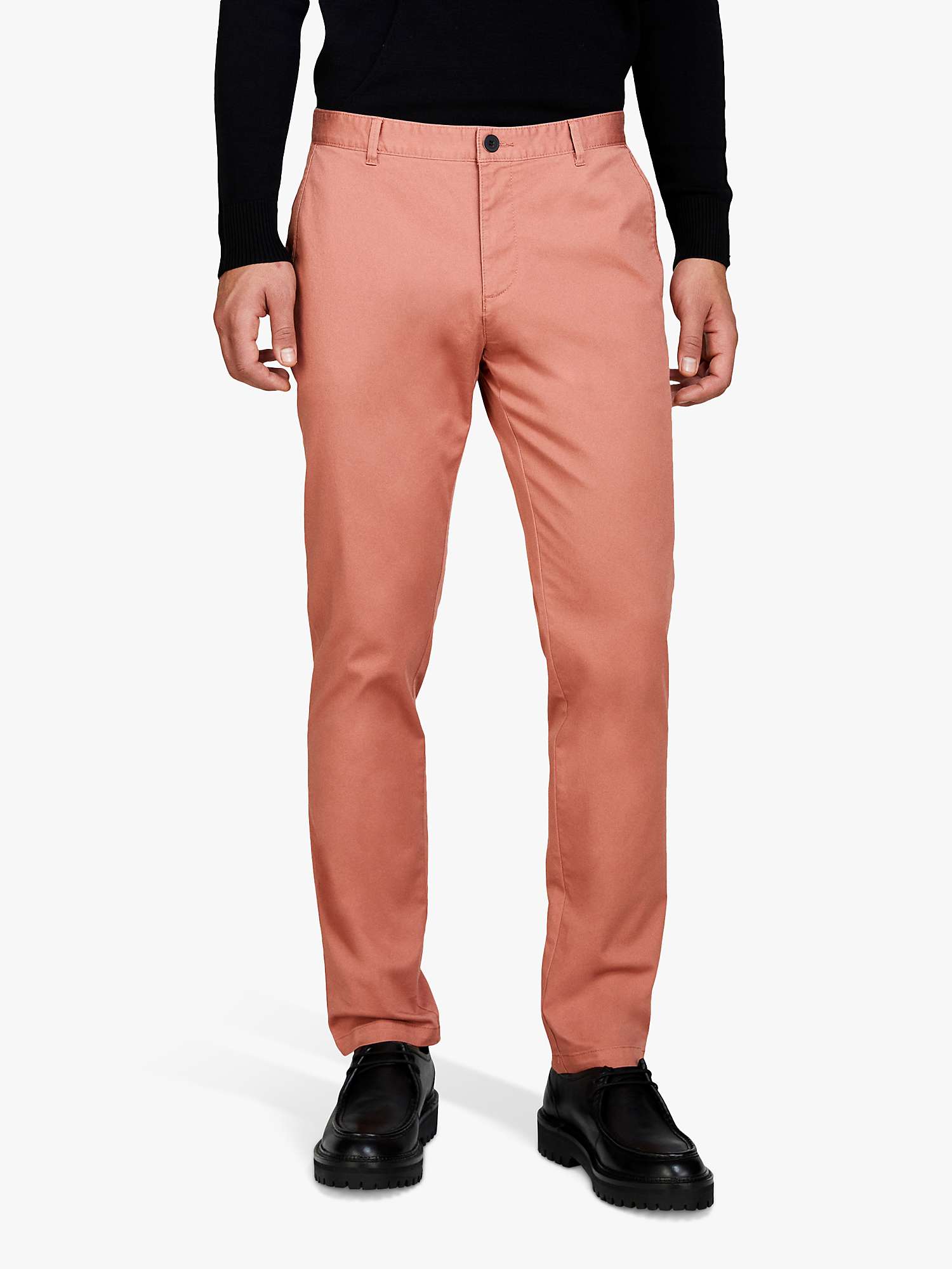 Buy SISLEY Stretch Cotton Drill Chino Trousers Online at johnlewis.com