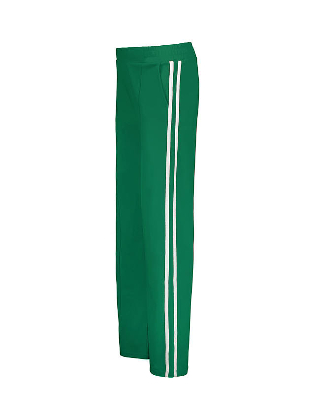 Baukjen Tippi Double Stripe Joggers, Bright Emerald/White
