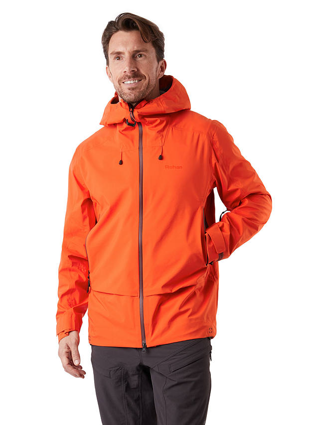 Rohan Ventus Men's Waterproof Jacket, Solar Orange