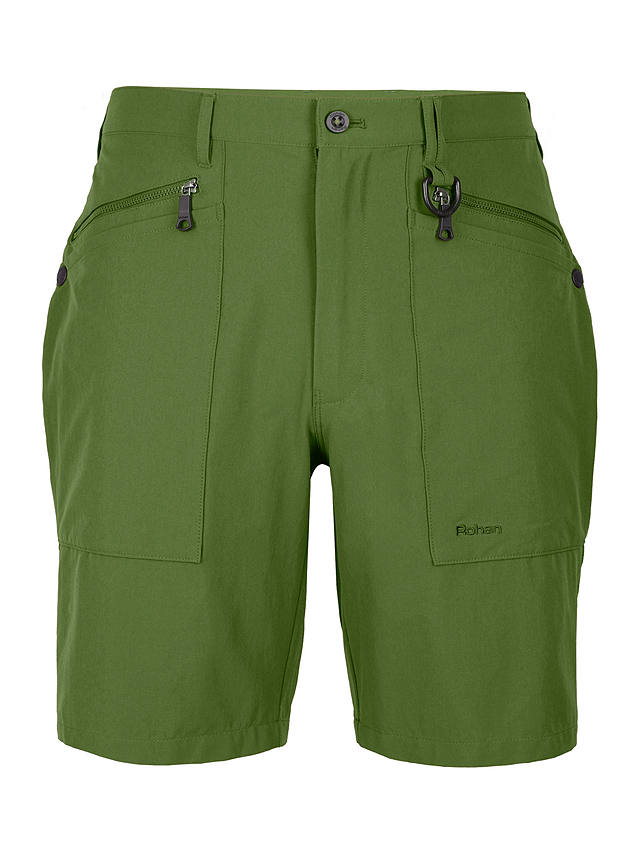 Rohan Multi-Pocket Stretch Bag Hiking Shorts, Highland Green