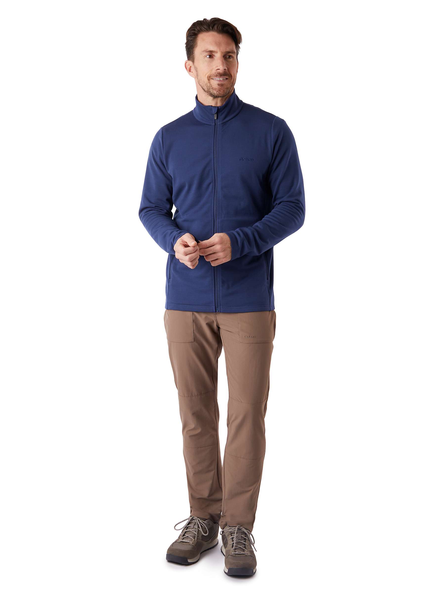 Buy Rohan Men's Radiant Merino Wool Blend Zip Up Fleece Jacket Online at johnlewis.com