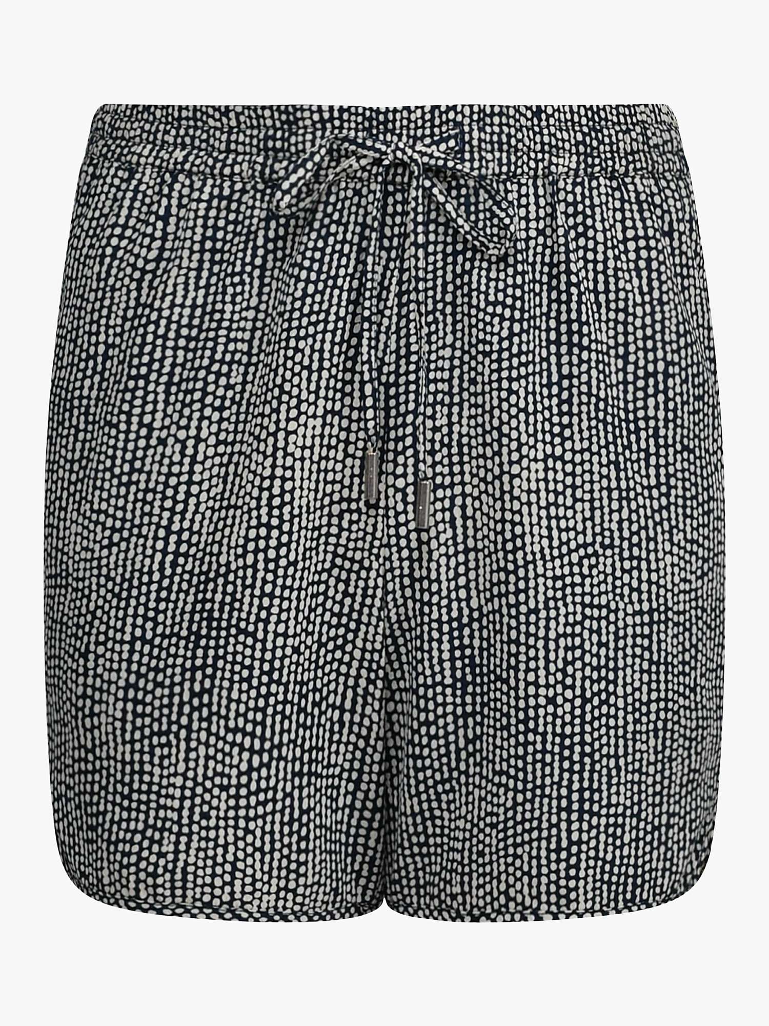 Buy Sisters Point Ella Dot Print Loose Fitted Shorts, Navy/White Online at johnlewis.com