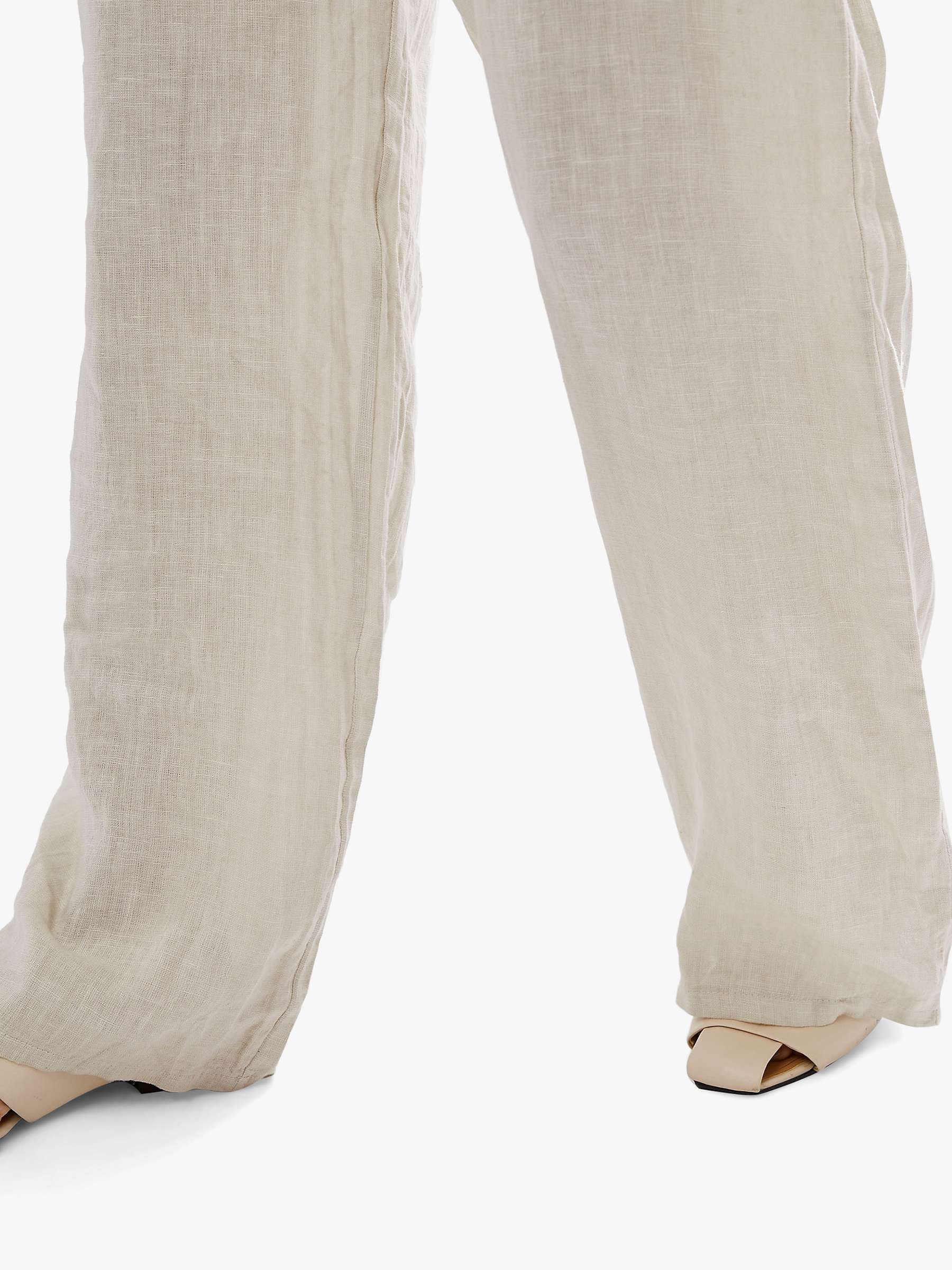 Buy James Lakeland Wide Leg Linen Trousers Online at johnlewis.com
