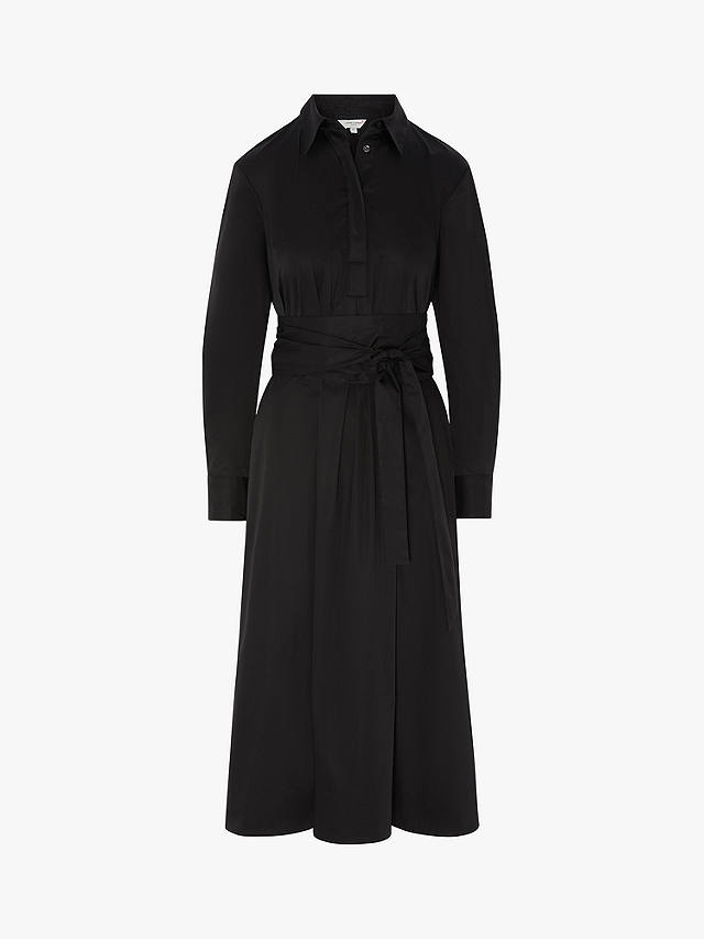 Jasper Conran London Midi Shirt Dress, Black